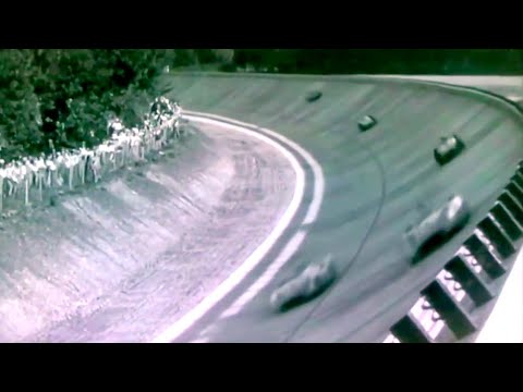 F1 1955 Monza [60 FPS] First time the banking (oval) was used / Original Mercedes team's last race