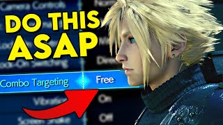 DO THIS ASAP in FF7 Remake Best Materia, Skills & Settings