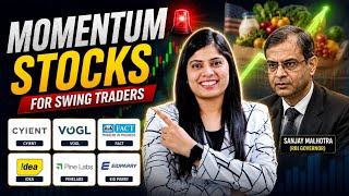 Momentum Stocks for Swing Traders 🚨 | CYIENT, IDEA, FACT, Pine Labs & More | VLA Ambala