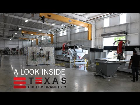 Texas Custom Granite Co | A look inside the Stone Shop