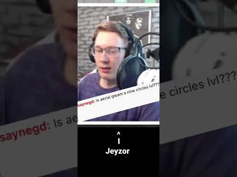 “Is aerial gleam a nine circles lvl???”