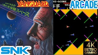 Vanguard Arcade ( SNK 1981 ) 4k Gameplay