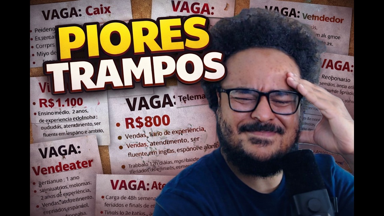 AS VAGAS DE EMPREGO MAIS DUVIDOSAS DO BRASIL