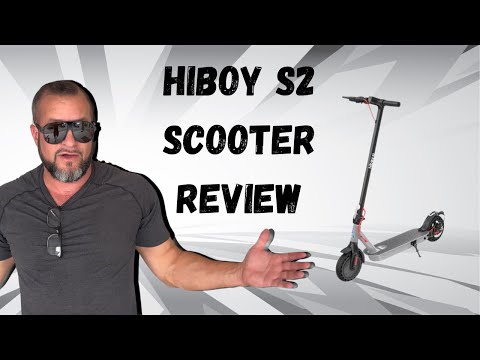 Hiboy S2 Pro Electric Scooter, 500W Motor, 10" Solid Tires, 25 Miles Range, 19 Mph Folding Commuter Electric Scooter for Adults video review thumbnail