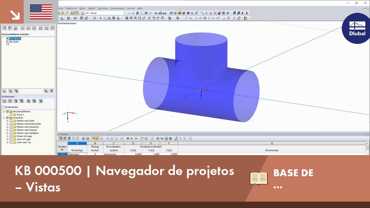 KB 000500 | Navegador de projetos – Vistas