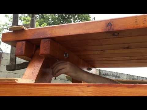 comment construire table bois