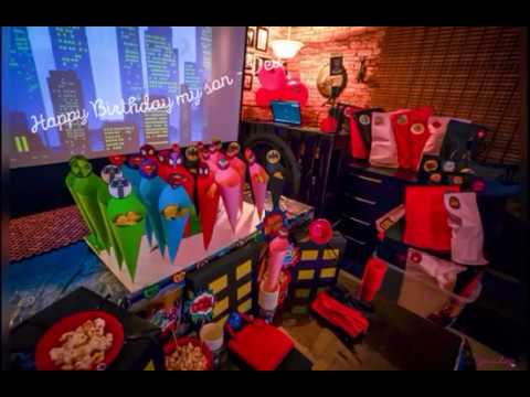 Birthday Bash- Avenger's Theme. DIY Easy home decoration