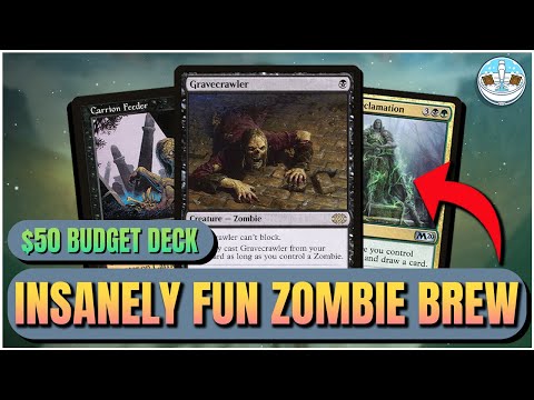 Easy And Fun Zombie Deck Tech! | $50 Budget Zombies | EDH | Magic the Gathering