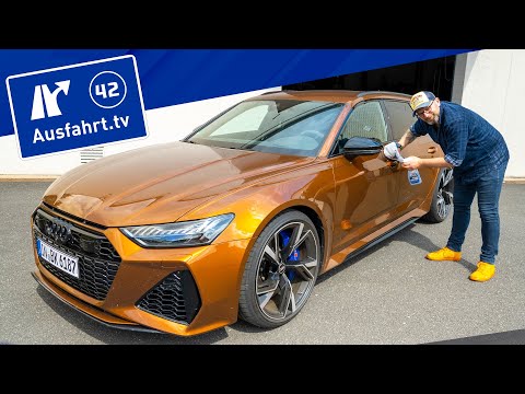 2021 Audi RS6 Avant quattro - Kaufberatung, Test deutsch, Review, Fahrbericht Ausfahrt.tv