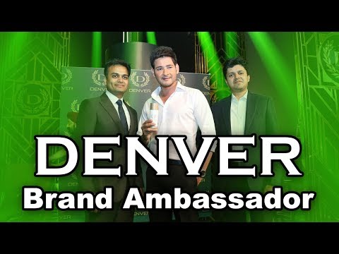 Mahesh Babu As Brand Ambassador For Denver
