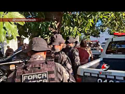Homem é preso pela ROTAM após quebrar medida protetiva e tentar matar ex-esposa pela segunda vez em Cajazeiras