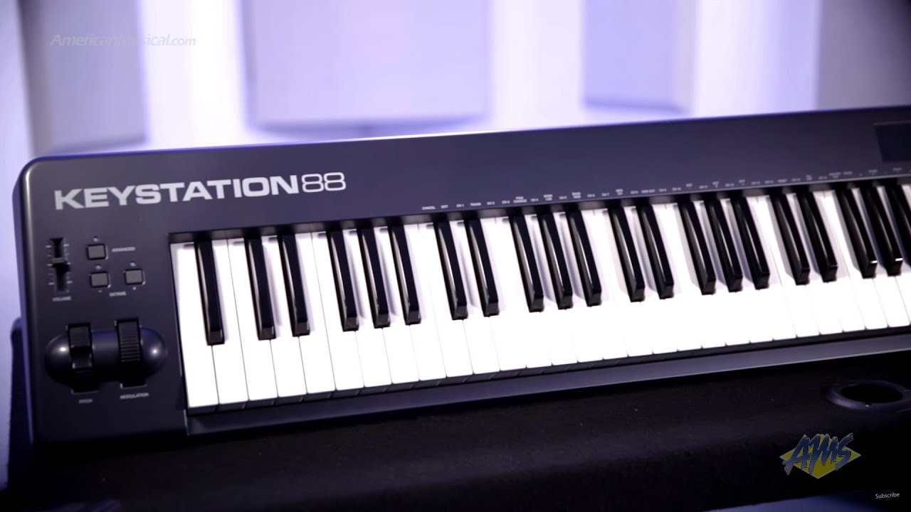 MIDI-клавиатура M-Audio Keystation 88 II