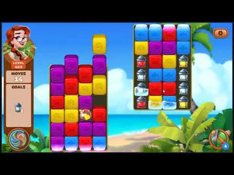 Lost Island Blast Adventure Level 469 - NO BOOSTERS 🏝️ | SKILLGAMING ✔️