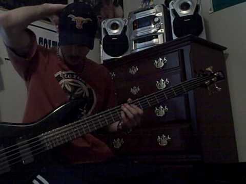Mudvayne - Pushing Through - Bass Cover video thumbnail