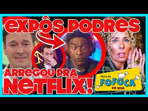 💣Globo arrega pra Netflix e Ex-Casseta revela podres da emissora; Galisteu vai substituir Faro