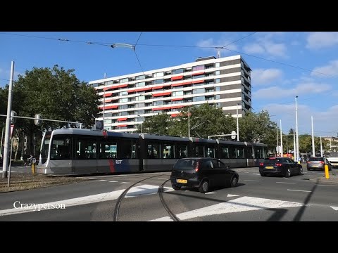 RET Tram en Bus Kruispunt Statenweg Rotterdam Blijdorp