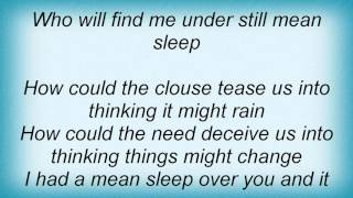 Lenny Kravitz - Mean Sleep Lyrics