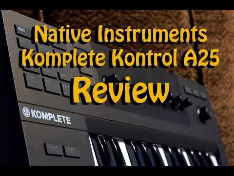 Native Instruments Komplete Kontrol A25 Midi Controller | Review / Demo