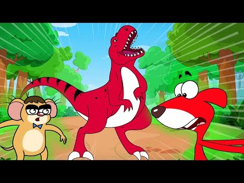 Rat A Tat - OMG! Scary T-Rex Dinosaurs - Funny Animated Cartoon Shows For Kids Chotoonz TV