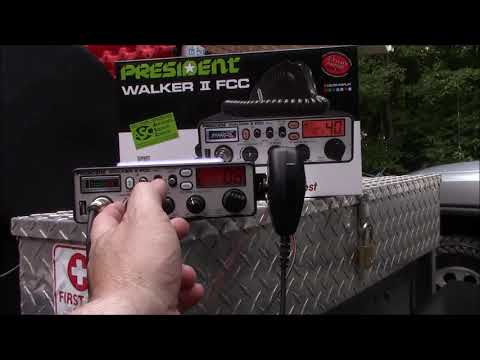 PRESIDENT WALKER CB Radio (Built for Overlanding and Off-roading?!?!)