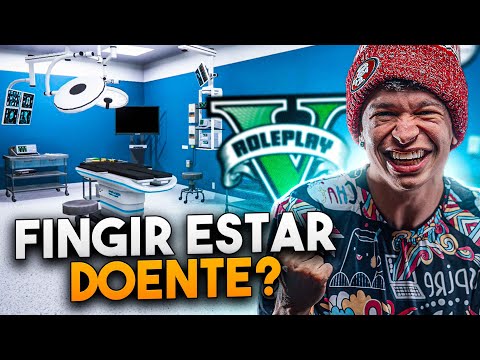 FINGI ESTAR DOENTE PRA DOUTORA RUIVA🙋‍♀️❤!! GTA RP #08 ‹ ARUAN ›