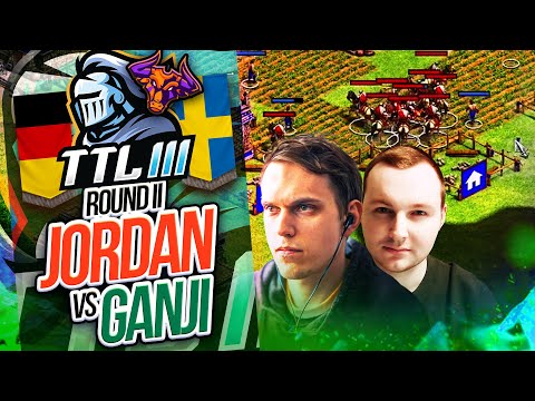 Jordan vs Ganji TITANS LEAGUE 3 Round 2 #ageofempires2