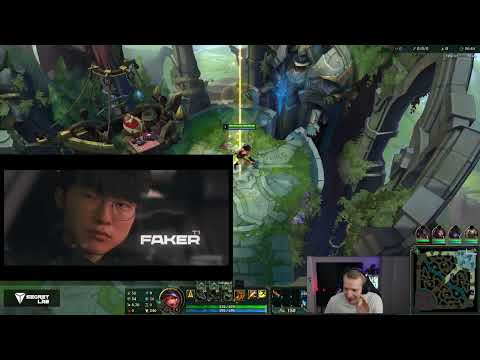 Jankos SIMPS over Faker in LCK FINALS Opening Video