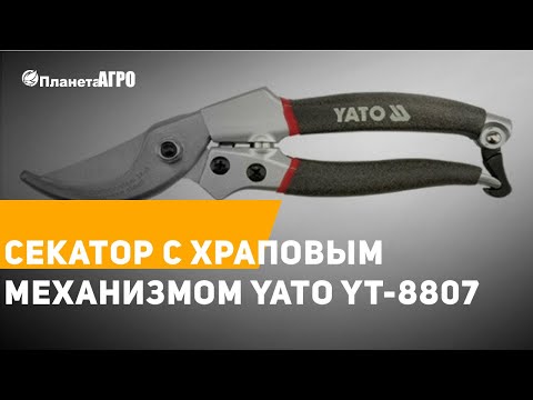 Секатор YATO (YT-8845) 200 мм, алюминиевые ручки, срез до 20 мм Секатор YATO (YT-8845) 200 мм, алюминиевые ручки, срез до 20 мм