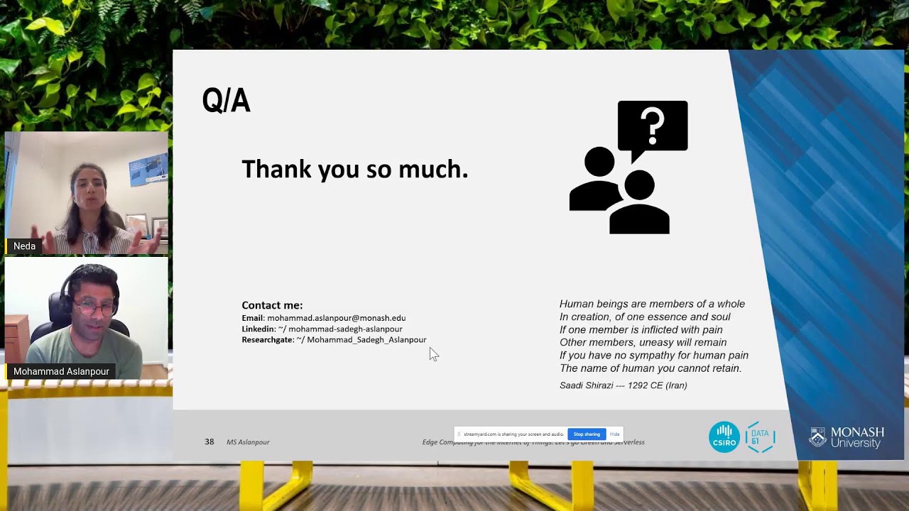 Edge computing for IoT - Let's go green and serverless - Mohammad