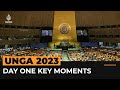 UNGA 2023 Day One Highlights Al Jazeera Newsfeed