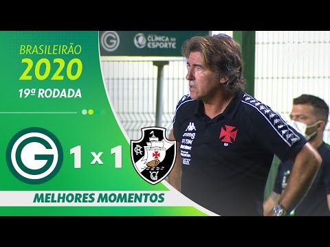GOIÁS 1 X 1 VASCO | MELHORES MOMENTOS | 19ª RODADA BRASILEIRÃO 2020 | ge.globo