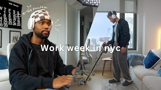 a (productive) week working and living in nyc 9-5 tech job 👨🏾💻