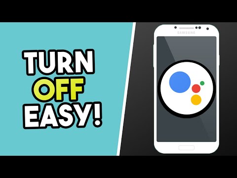 How To Turn Off Google Assistant On Android!