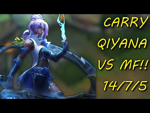 Qiyana Mid Vs Miss Fortune