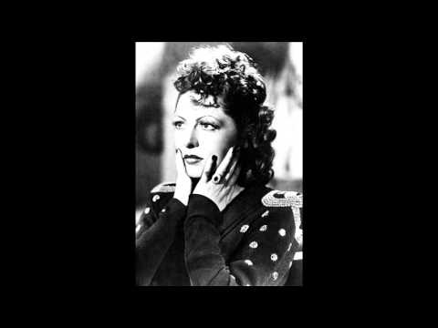 Leo Marjane_"MON ANGE" on HMV-163 Gramophone