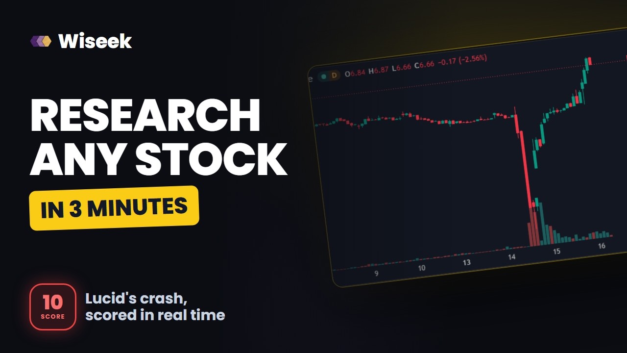 How to Research Any Stock in 3 Minutes (Wiseek Full Walkthrough)