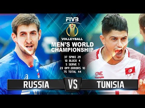 Russia vs.Tunisia | Highlights | Mens World Championship 2018
