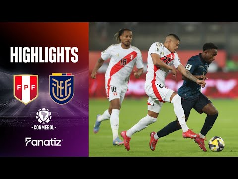 Perú vs Ecuador 0-0 | Highlights | World Cup Qualifiers 2026