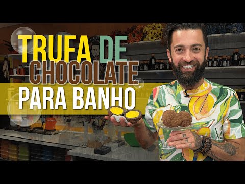 Sabonete trufa de chocolate  -  Peter Paiva