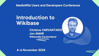 Download the video "MediaWiki U&D Con Fall 2024 - Day 3 - Introduction to Wikibase: Managing Datasets & Collections"