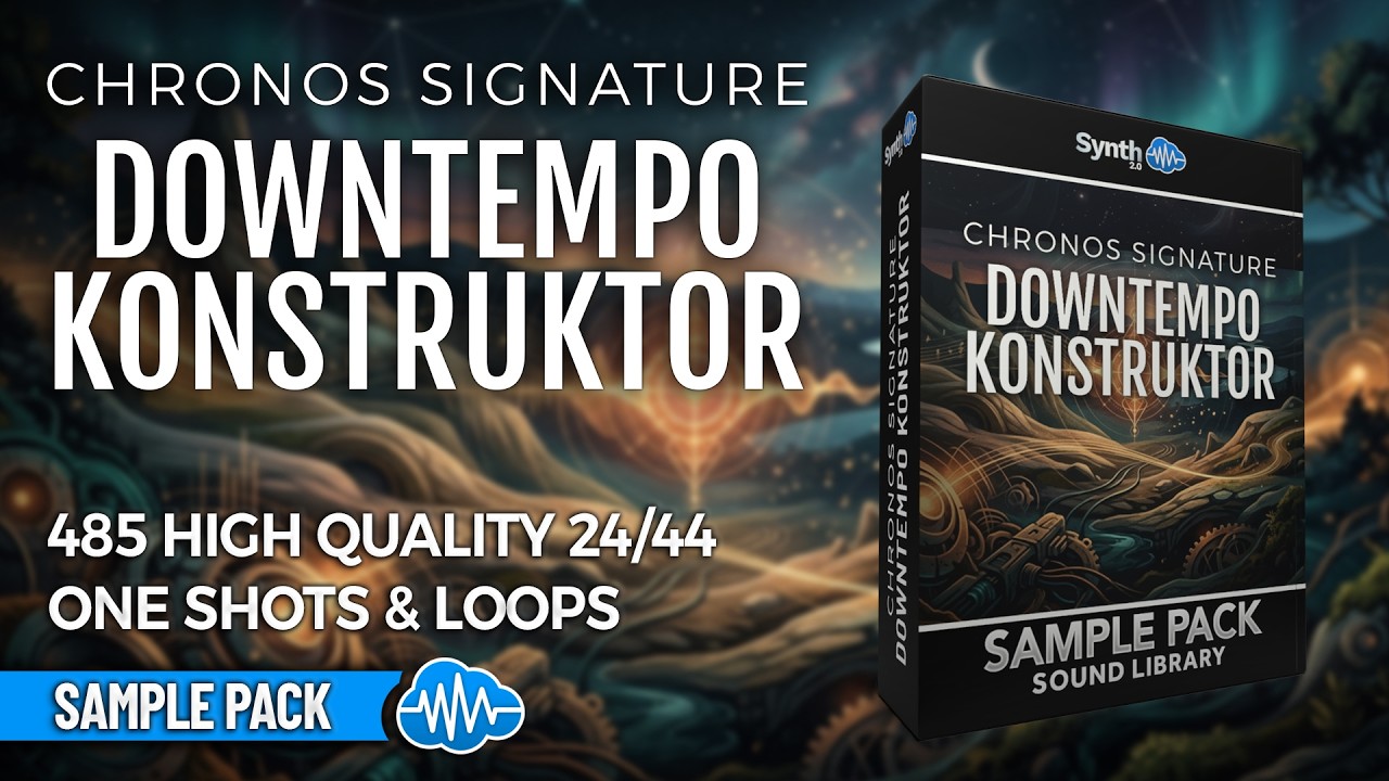 LFO184 - Downtempo Konstruktor - Sample Pack ( 485 samples ) - Video Preview 1