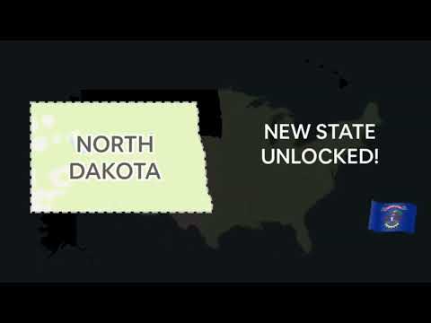 Ryan Trahan “New State Unlocked” (North Dakota) 50 States in 50 Days.