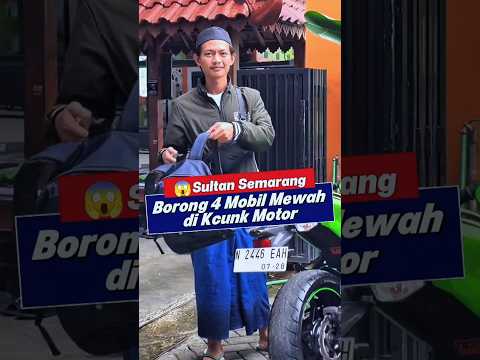 Sultan Semarang Borong 4 Mobil Mewah di Kcunk Motor - Penampilan Bukan Sgalanya
