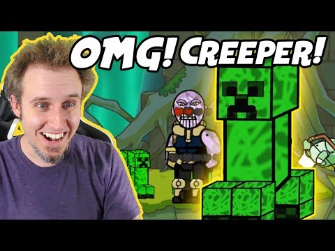 I MADE A MINECRAFT CREEPER but in SCRIBBLENAUTS!