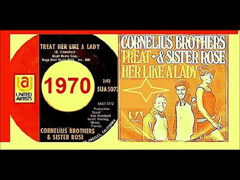 Cornelius Brothers & Sister Rose - Treat Her Like A Lady 'Vinyl'