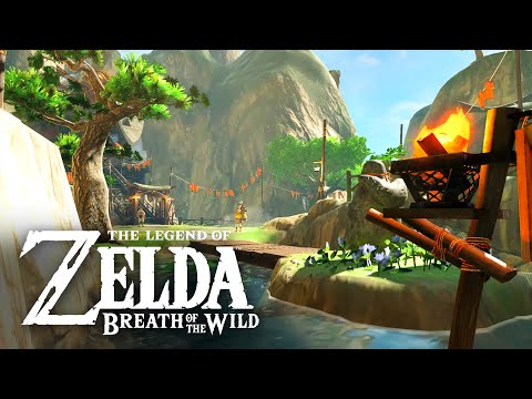1 Hour of Kakariko Village to Study or Relax - Breath of The Wild