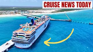 Three Carnival Ships at Celebration Key + Health Officials Board Cruise Ship