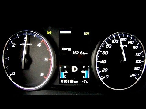 Acceleration Mitsubishi Outlander 2,2 DI-D (110kW) 2016