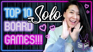 TOP 10 ✨SOLO BOARD GAMES✨2023 🎉