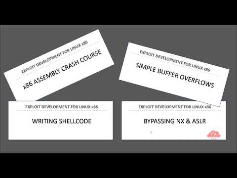 Exploit Development for Linux (x86) - Course Introduction